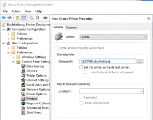 Deploying a Shared Printer with Group Policy Preferences - TerminalNotes