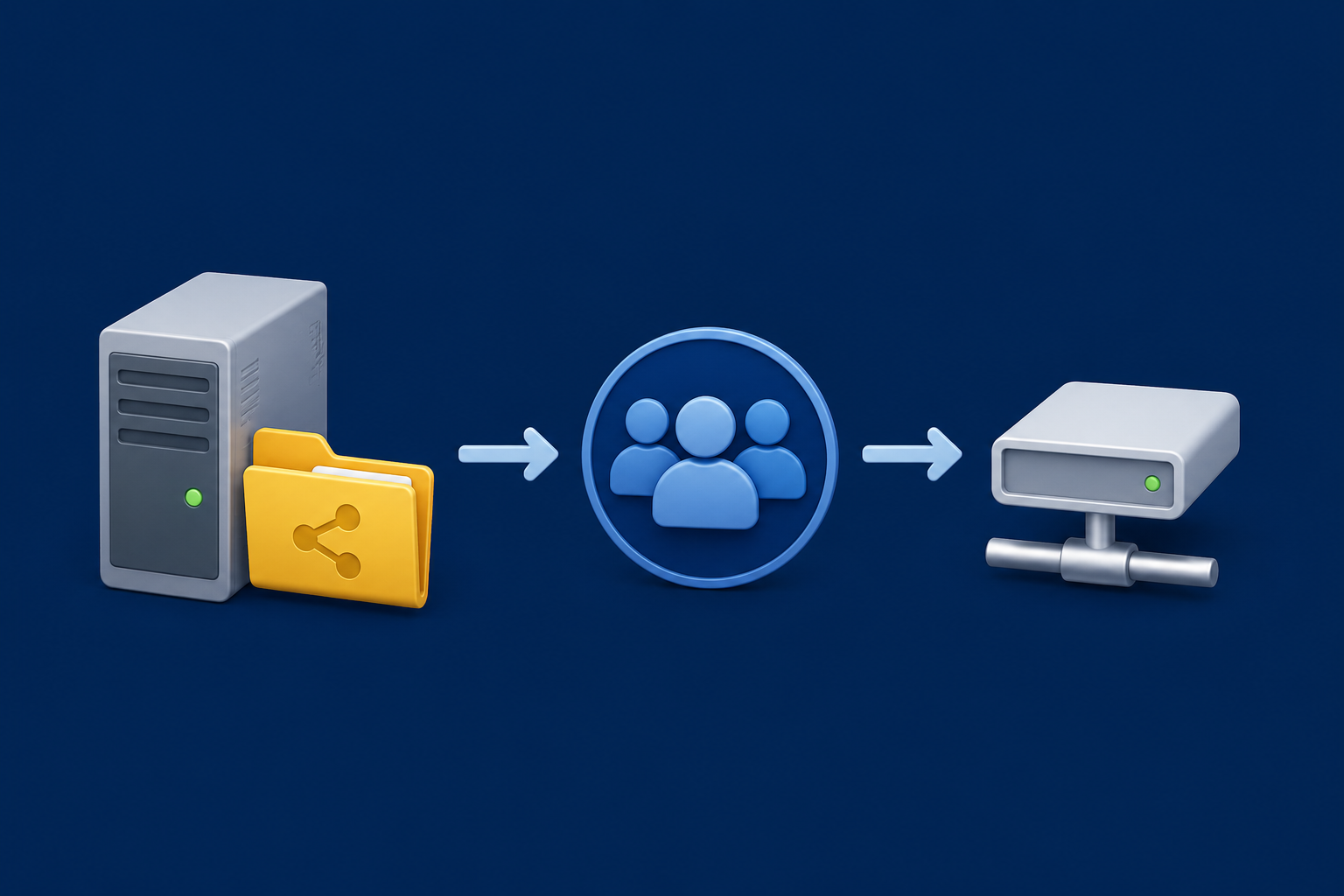 Department-Based Network Drive Mapping with Group Policy - TerminalNotes